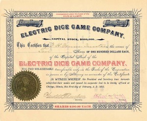 Electric Dice Game Co.